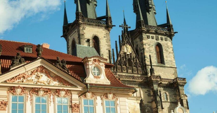 Prague: Old Town and Jewish Quarter Guided Tour in German - Clementinum and New Town Hall exteriors: Prague beyond the main squares