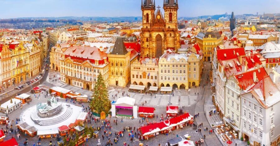 Prague: Old Town Highlights Private Guided Walking Tour - Choosing the 3-hour route: Municipal House, Powder Tower, and Our Lady before Týn