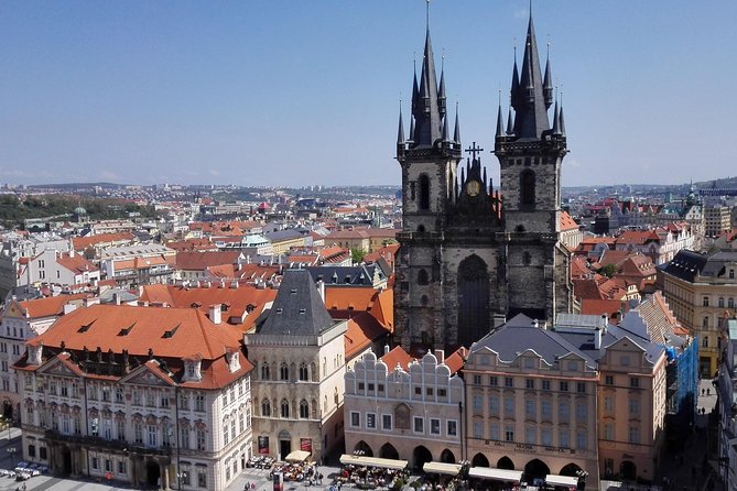 Prague Old Town Tour with a Classical Concert - National Theater and the Vltava view corridor: connecting the city to the river