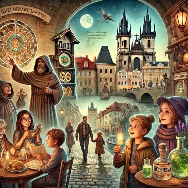 Prague Old Town, Underground and House of Alchemy Tour - Old Town streets, Old Town Square, and the Astronomical Clock as your story setup