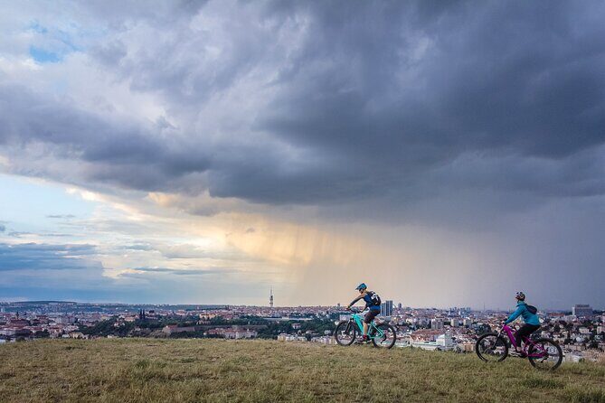 Prague on E-Bike: Explore Greater Downtown Parks & Epic Views - Naplavka farmers market and river coffee: modern Prague by the water