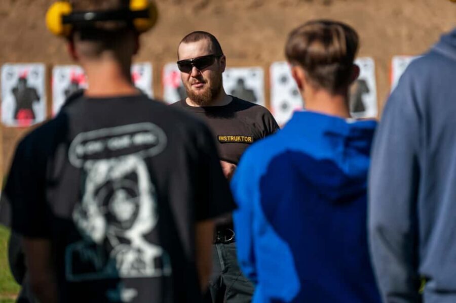 Prague: Outdoor Shooting Experience with up to 10 Guns - Safety briefing and getting geared up: what you handle before you shoot