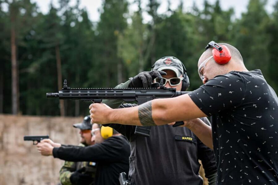 Prague: Outdoor Shooting Experience with up to 10 Guns - The main event: shooting up to 10 iconic firearms outdoors