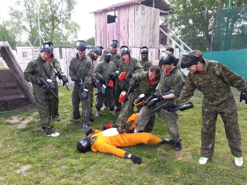 Prague: Paintballing Games - From Prague Pickup to the Range: The 30-Minute Coach Ride