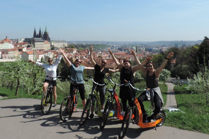 Prague Panoramic Views e-bike and e-Scooter guided Tour - How this 2-hour Prague route works (and why it makes sense)