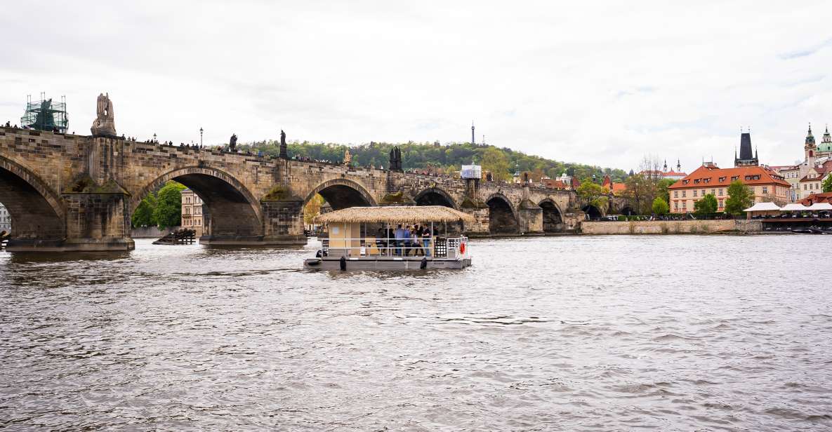 Prague: Party Tiki Boat Sightseeing Cruise with Drinks - Key things to know before you board