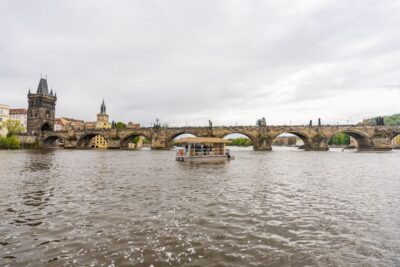 Prague: Party Tiki Boat Sightseeing Cruise with Drinks - Your route: National Theater to Štvanice Island (with Charles Bridge views)