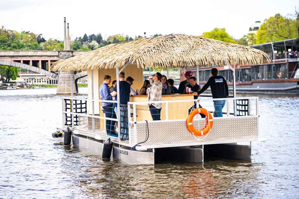 Prague: Party Tiki Boat Sightseeing Cruise with Drinks - Value check: is $518 per group fair?