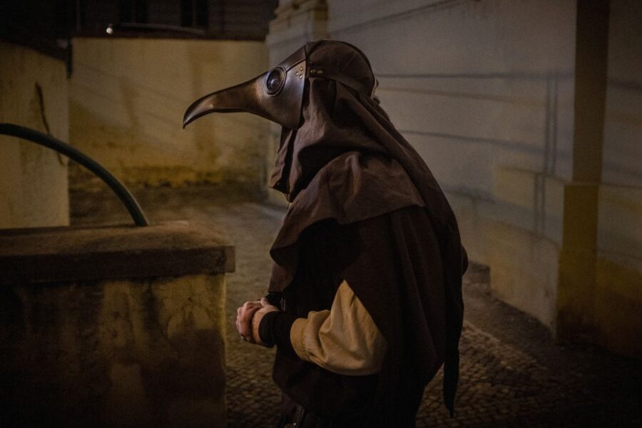 Prague: Plague Doctor Old Town History Walking Tour - Mariánské náměstí and the pull of Old Town