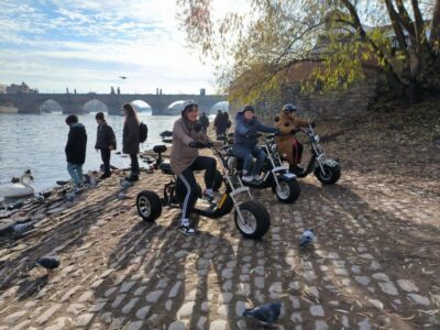 Prague: Private 3-Hour Trike Adventure - John Lennon Wall to Kampa Island: a calmer side of the center