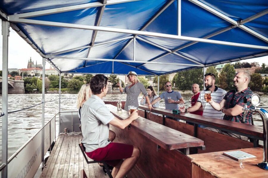 Prague: Private Cycle Boat River Tour with Beer or Prosecco - Key highlights worth your attention