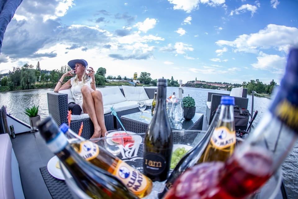 Prague: Private River Cruise with Unlimited Beer or Prosecco - Route Options: Central Sights vs Green and Chill (Plus a Swim Stop)