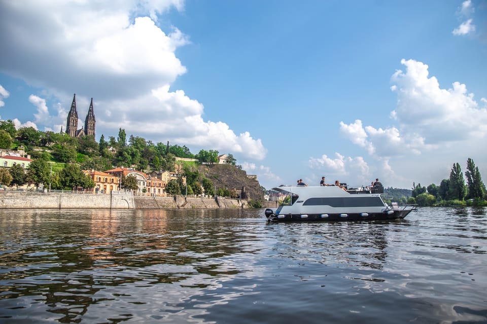 Prague: Private River Cruise with Unlimited Beer or Prosecco - Onboard Comfort: Deck Space, Restroom, Shower, Bluetooth, and Music Vibes