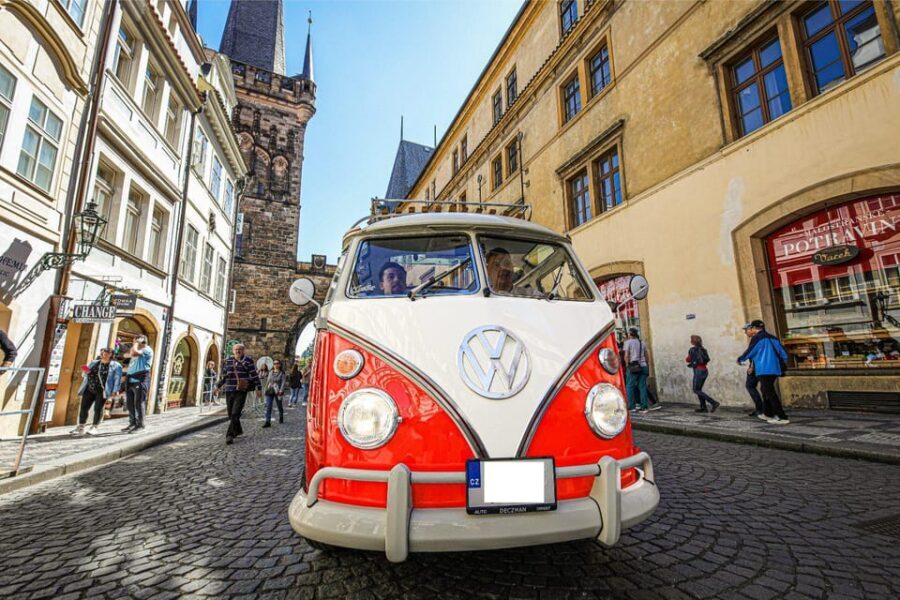 Prague: Private Sightseeing Tour in original VW Samba bus - What you’ll see during 40 minutes to 1.5 hours