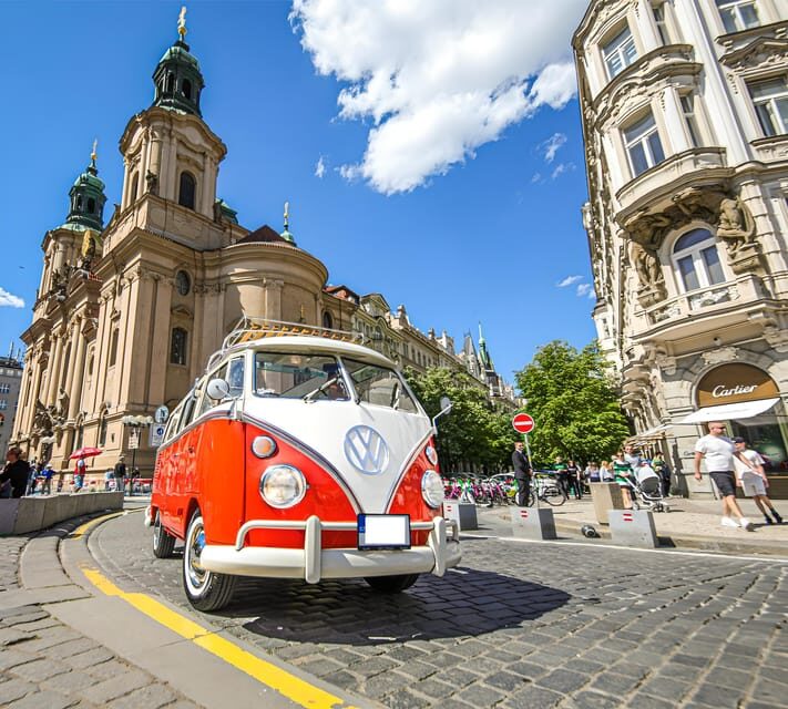 Prague: Private Sightseeing Tour in original VW Samba bus - FAQ