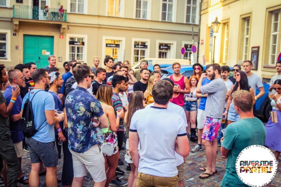 Prague Riverside Parties Tour - The Mobile Bar That Keeps You Moving (Beer, Cider, Spritz, No Waiting)