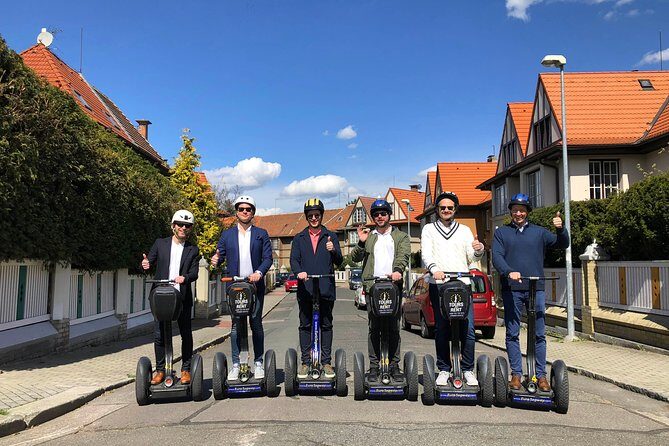 Prague Segway Fun & Beer tour with a guide - Getting ready: helmets, safety practice, and weight/age limits