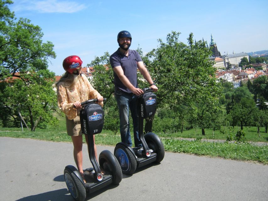 Prague: Segway Sightseeing Live-Guided Tour - Maxe Van der Stoela Park: The Kind of Ride Break You’ll Want