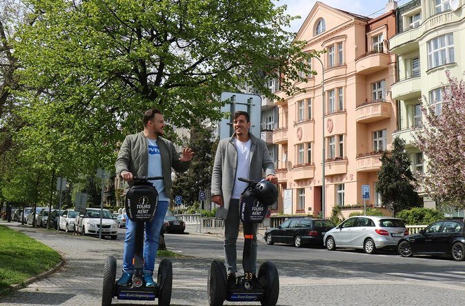 Prague Segway Tour - 3-hour Double Monastery & Brewery Tour - Pace, group size, and how the tour stays enjoyable on hills