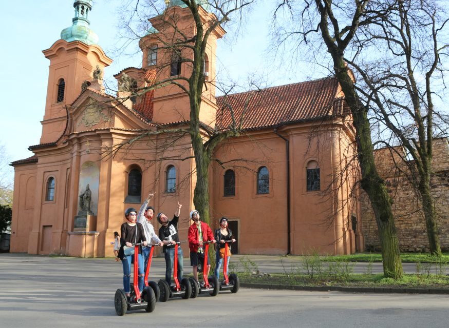 Prague Segway Tour with Oldest Monasteries and Free Taxi - Getting There From Hotel Grandior: The Free Taxi Game Plan