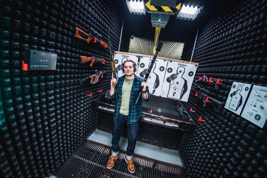 Prague: Shooting Range Experience - The safety briefing: the part you’ll appreciate even if you’re confident