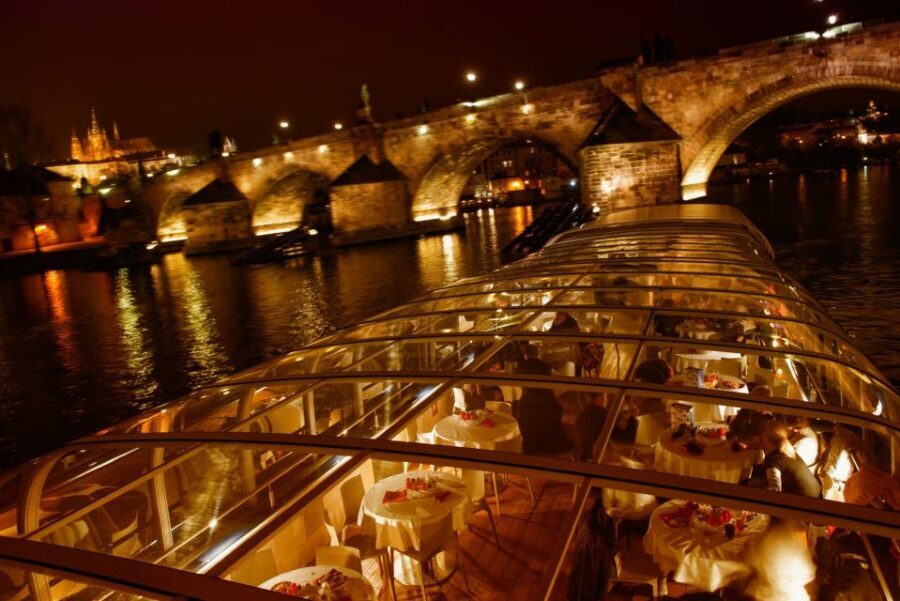 Prague: Sightseeing Dinner Cruise on Open-Top Glass Boat - Accessibility and Comfort Notes That Matter