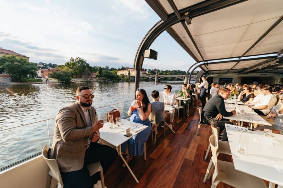 Prague: Sightseeing Dinner Cruise on Open-Top Glass Boat - Live Music and Onboard Atmosphere: The Part That Makes It Feel Romantic