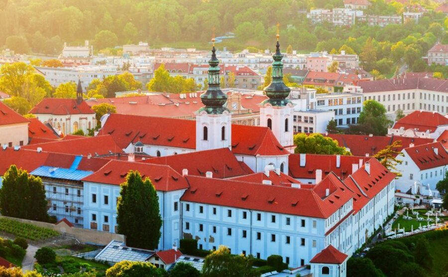 Prague: Skip-the-line Strahov Monastery and Library Tour - Gardens included: a breather between interiors