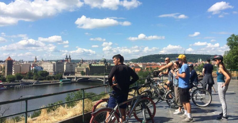 Prague: Stunning Viewpoints, Castle, City & Park Bike Tour - Prague Metronome and Letná Park viewpoints for your best photo angles