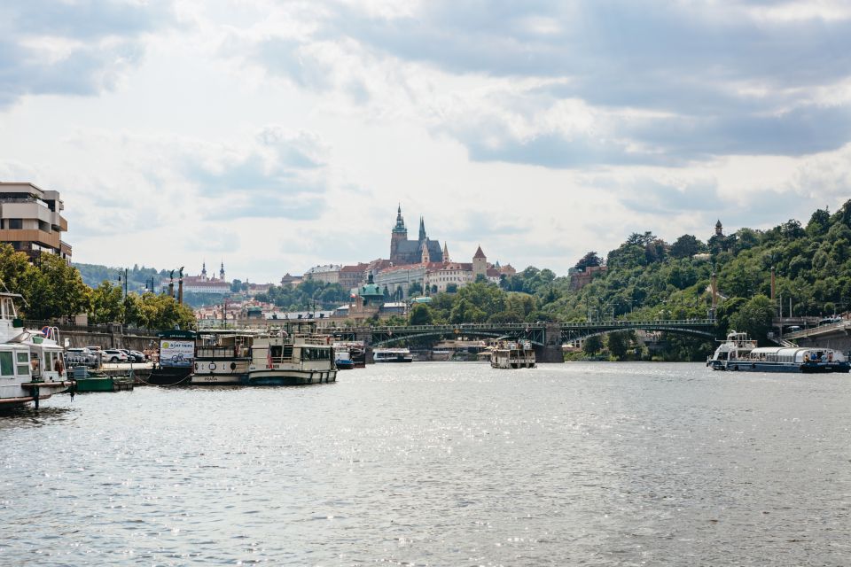 Prague: Swimming Beer Bike on A Cycle Boat - Charles Bridge from the water: why it’s the money stop