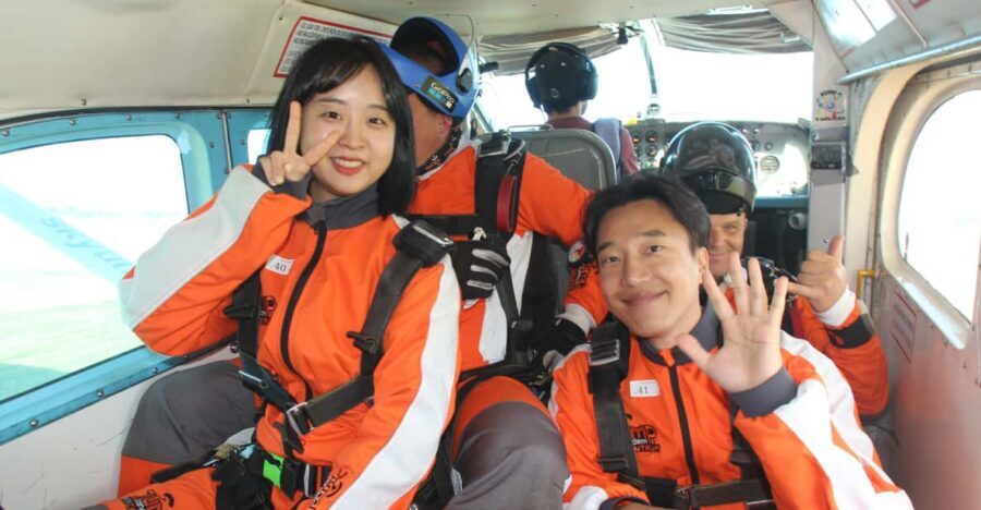 Prague: Tandem Skydiving 14,000ft over Prague with Transfers - The sightseeing flight: 14,000ft isn’t just the jump height