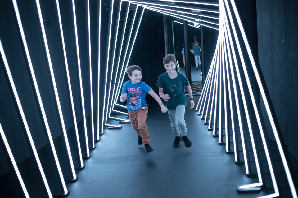Prague: Ticket to Audiovisual Light Art at Lumia Gallery - Mirror maze and Photo Beast-style keepsakes
