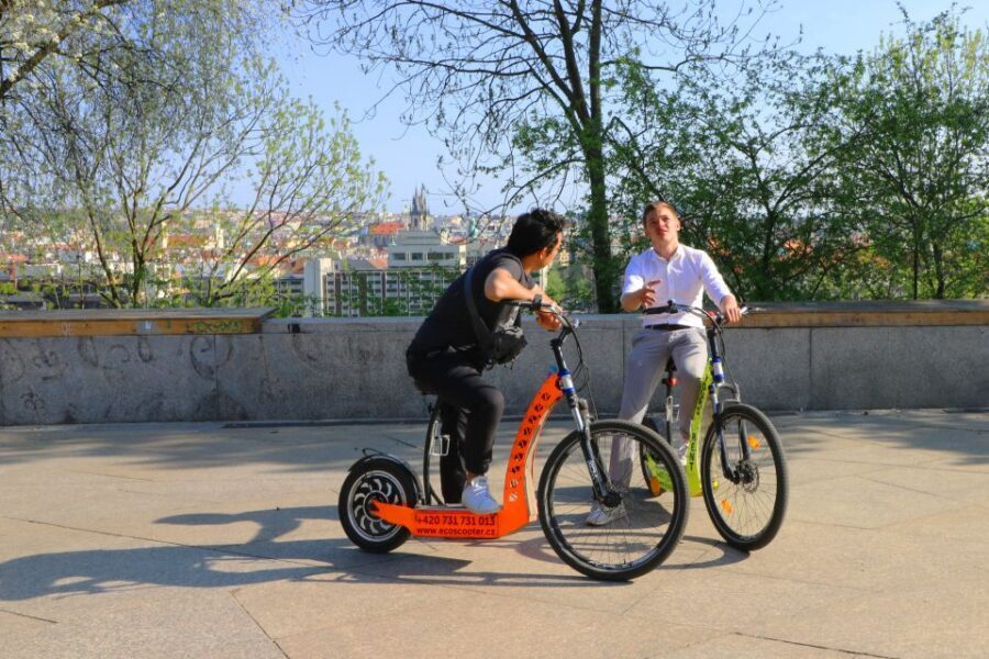 Prague: Tour by Electric Scooter or Cruiser eBike - Electric scooter or eBike: the smart way to cover Prague quickly
