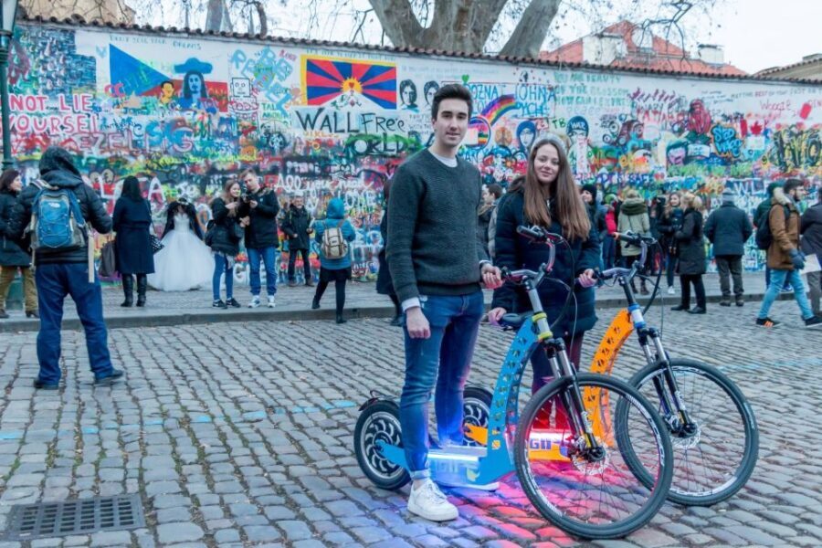 Prague: Tour by Electric Scooter or Cruiser eBike - Safety briefing and test-drive: why this tour feels easier