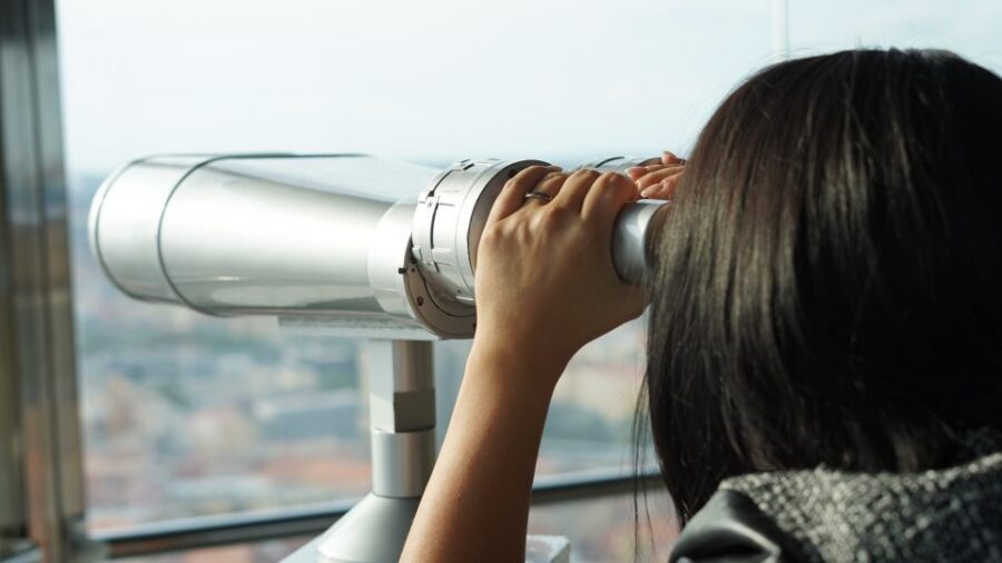 Prague TV Observatory Tower Audio Guide with Online Ticket - Getting to the top: height math, visibility, and timing