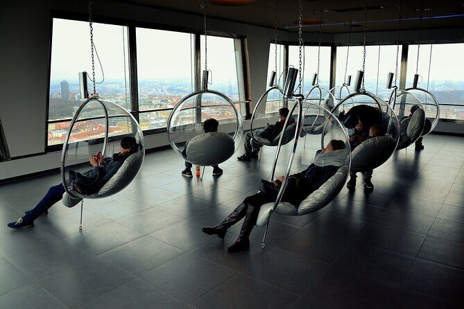 Prague TV tower - Observatory - What’s actually included: ticket, film, and David Černý art