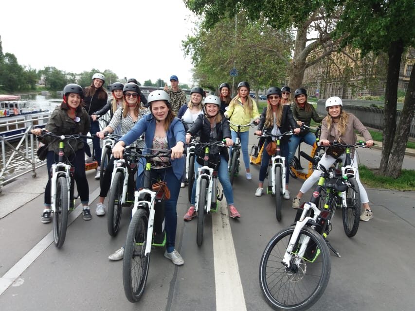 Prague Ultimate e-Scooter City Tour - Riding the Vltava River and Letná Park’s beer gardens