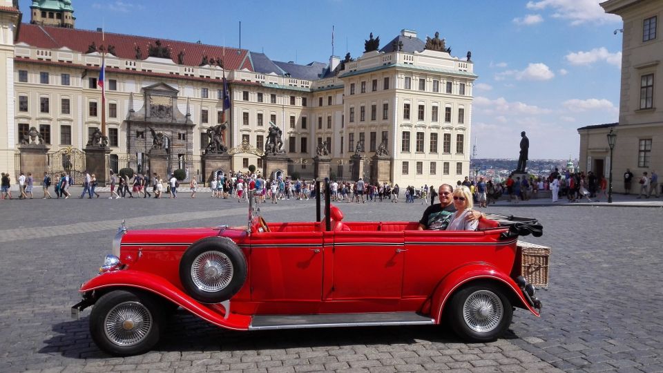 Prague: Vintage Car Ride and Walking Tour - Vintage Car First, Then Prague on Foot