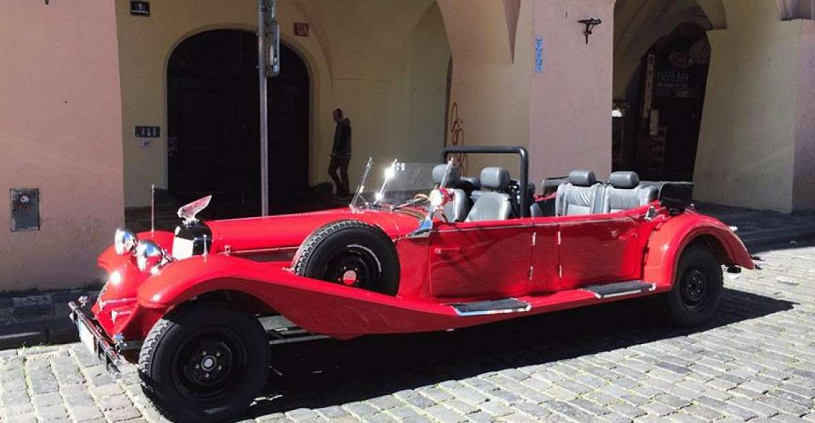 Prague: Vintage Car Ride and Walking Tour - Private Group Size and Why It Feels Less Rushed