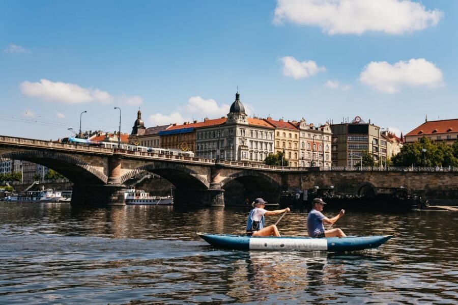 Prague: Vltava River Guided Canoeing Tour - Price and value: what $44 buys you on the water