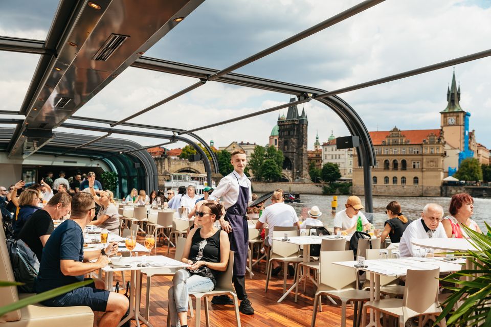 Prague: Vltava River Lunch Cruise in an Open-Top Glass Boat - Key things that make this cruise worth your time