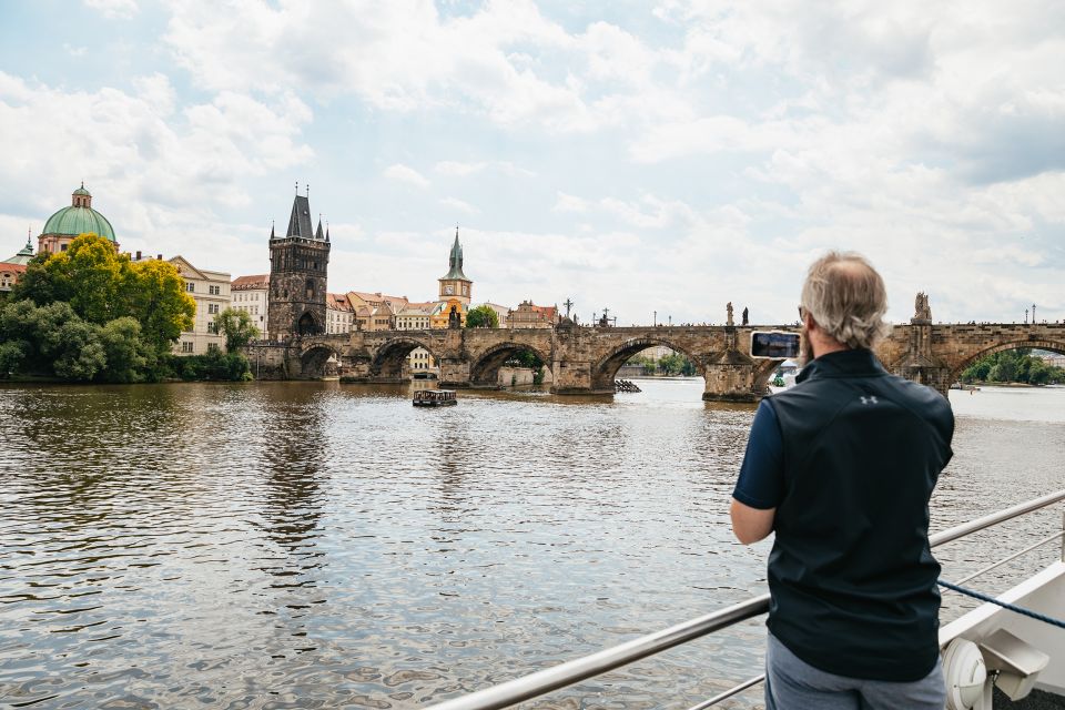Prague: Vltava River Lunch Cruise in an Open-Top Glass Boat - Pier 3A and QR boarding: get on board without stress