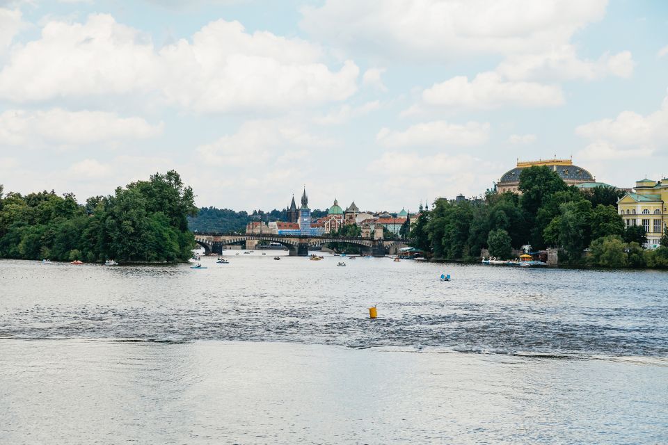 Prague: Vltava River Lunch Cruise in an Open-Top Glass Boat - Vyšehrad plus the utilitarian river sights that most tours skip