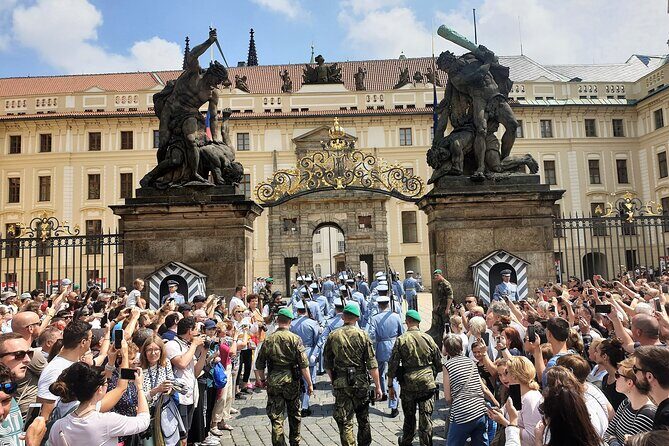 Prague Walking Tour with River Boat Cruise and Lunch - 6 hours - Walking the Castle District (Hradcany) and Learning What “Up Here” Means