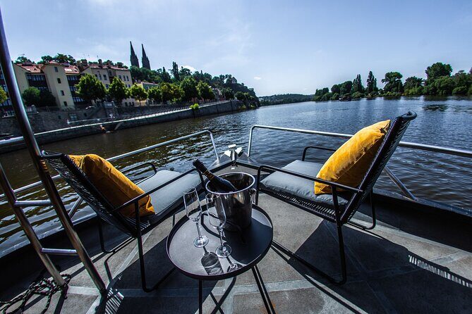 Prague YachtBoat CLASSIC cruise with Unlimited Beer or Prosecco - Stop 5: Vyšehrad National Cultural Monument From a Higher, Wider Perspective