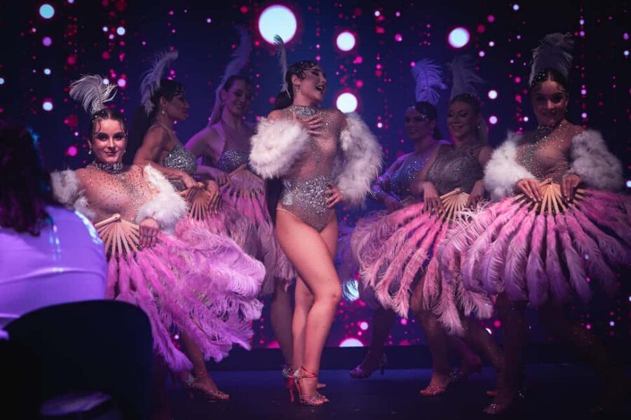 Prague:Breathtaking Cabaret Show with 4-Course Dinner Option - The show itself: singers, dancers, and stunt-style surprises