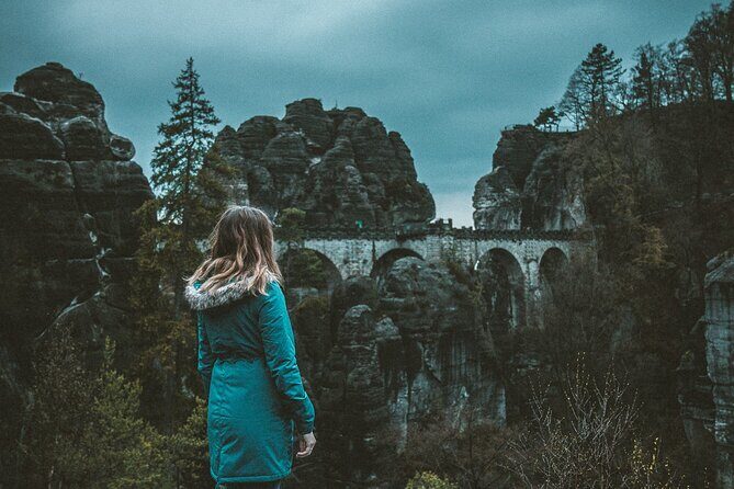 Pravcicka Gate & Bastei Bridge Winter National Park Tour from Prague - How long this day really feels: walking, footing, and winter cold