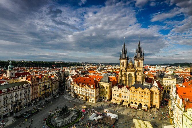 Private 4-hour City Tour of Prague with driver & official guide w/ Hotel pick up - Wenceslas Monument: free views plus a quick lesson in scale