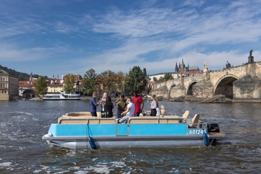 Private Boat Cruise With Unlimited Prosecco - Route Highlights: Charles Bridge, National Theatre, Kampa Island