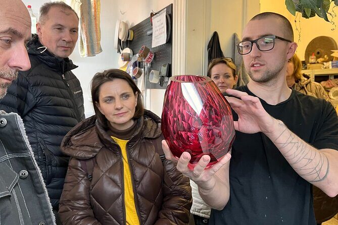Private Bohemian Glass and Czech Crystal Tour with lunch included - Stop 2: Novotný Glass Studio and the “museum inside a working craft”